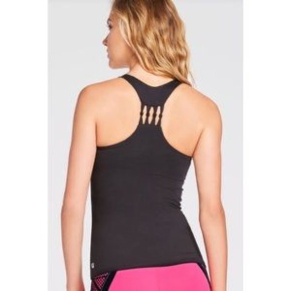 Fabletics Palms Tank in Black - Picture 2 of 8
